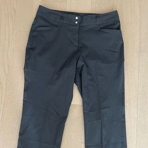 Adidas Golf Capri Pants Black Size 6
